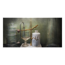 Pharmacy - Victorian Apparatus Photo Card Template