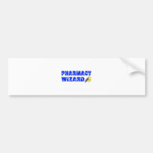 Pharmacy Wizard Bumper Sticker
