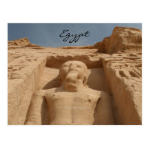 pharoah del simbel uno del abu postales