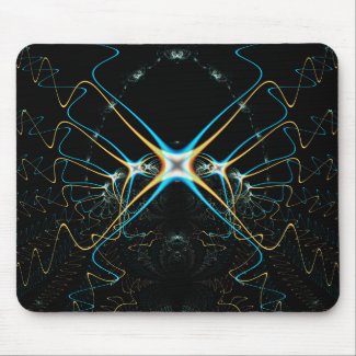 'Phased Waveforms' mousepad