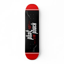 Phat Phuck Blood Splatter and Rips Skateboards