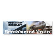PHB Southbound Train Bumper Sticker bumper stickers