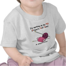 PhD in Knitting T Shirt