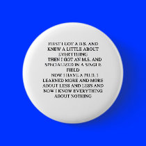 PHD joke Buttons