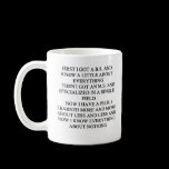 PHD joke, PHD joke Coffee Mug