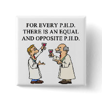 PHD proverb Button