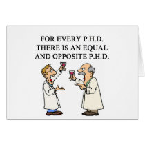 PHD proverb Card