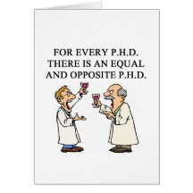 PHD proverb Card