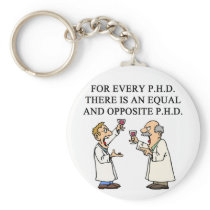 PHD proverb Keychains