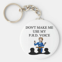 PHD voice Keychains