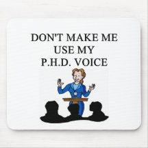 PHD voice Mouse Pads