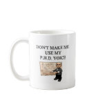 PHD voice Mugs