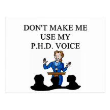 PHD voice Post Cards