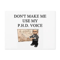 PHD voice Postcards