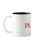PhDone Red Coffee Mugs