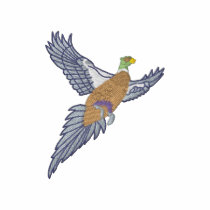 Pheasant embroidered shirts by ZazzleEmbroidery Pheasant embroidered shirts