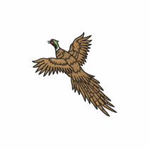 Pheasant embroidered shirts by ZazzleEmbroidery Pheasant embroidered shirts