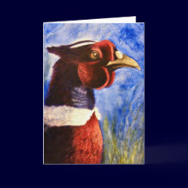Pheasant Greeting Card