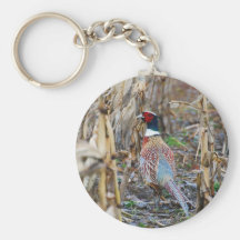 Pheasant Keychain