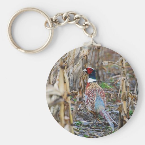 Pheasant Keychain