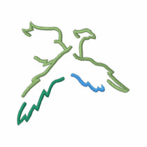 Pheasant Outline embroidered shirts