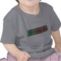 Phebe as Phosphorus  Helium Beryllium Tshirts