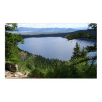 Phelps Lake Print by mlewallpapers Phelps Lake Print