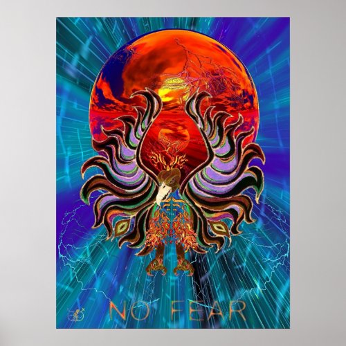 Pheonix-No-Fear print