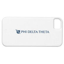 Phi Delta Theta - Blue Horizontal Logo 2 iPhone 5 Case