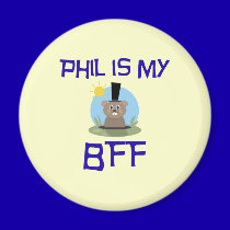 Phil is my BFF magnets