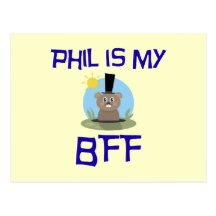 Phil is my BFF Postcard