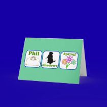 Phil, Shadows, Spring cards