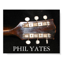 Phil Yates and his Gibson posters