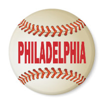 PHILADELPHIA BASEBALL MAGNETS