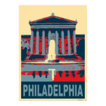 Philadelphia Blue posters by figstreetstudio Philadelphia Blue posters