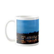 Philadelphia Boat House Row, evening mugs by nwillens Philadelphia Boat House Row, evening mugs