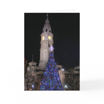Philadelphia City Hall at Christmas cards by vjulye Philadelphia City Hall at Christmas cards