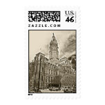 Philadelphia City Hall - BW Postage