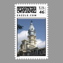 Philadelphia City Hall postage postage