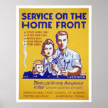 Philadelphia Defense - Service on home front - WPA Poster