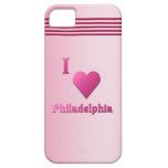 Philadelphia -- Hot Pink iPhone 5 Cover