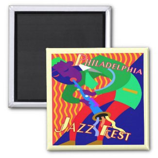 Philadelphia Jazz Fest magnet