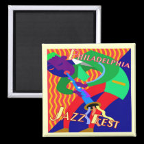 Philadelphia Jazz Fest magnets