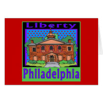 Philadelphia Liberty cards by figstreetstudio Philadelphia Liberty cards