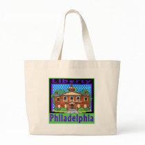 Philadelphia Liberty Hall bags by figstreetstudio Philadelphia Liberty Hall bags
