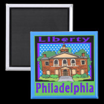 Philadelphia Liberty magnets