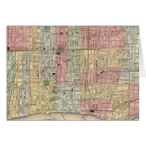 Philadelphia Map by Mitchell Card