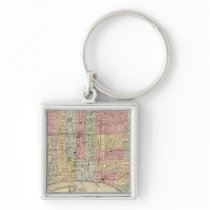 Philadelphia Map by Mitchell Key Chains