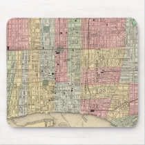 Philadelphia Map by Mitchell Mousepads