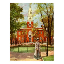 Philadelphia Old City Postcard